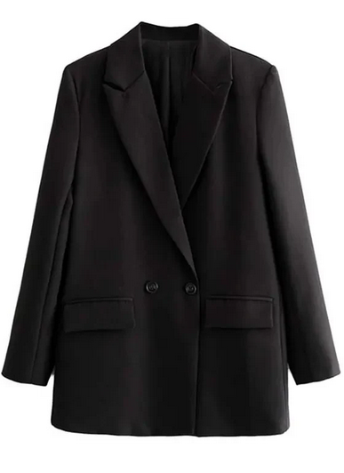 Blazer noir femme