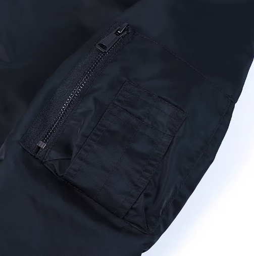 Bomber noir homme