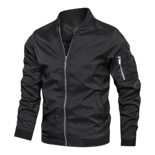 Bomber noir homme