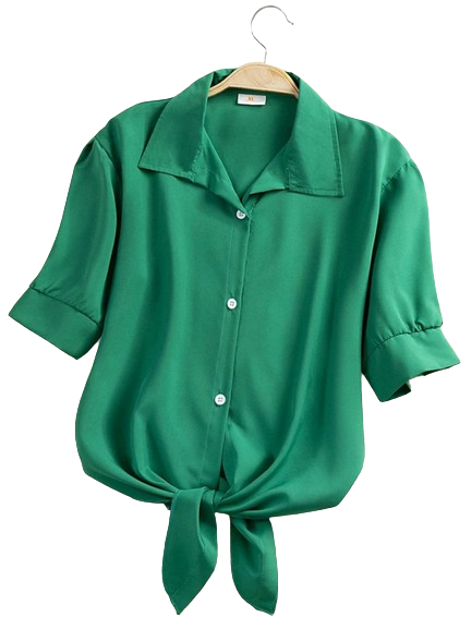 Chemise verte femme