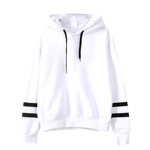 Sweatshirt blanche femme